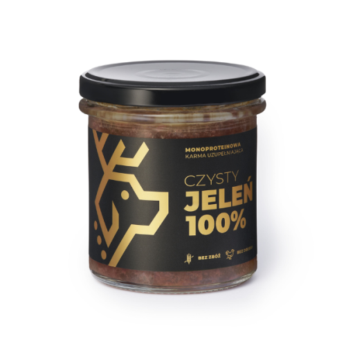 DEER DOG Czysty jeleń - karma uzupełniająca dla psa - 290 g.png