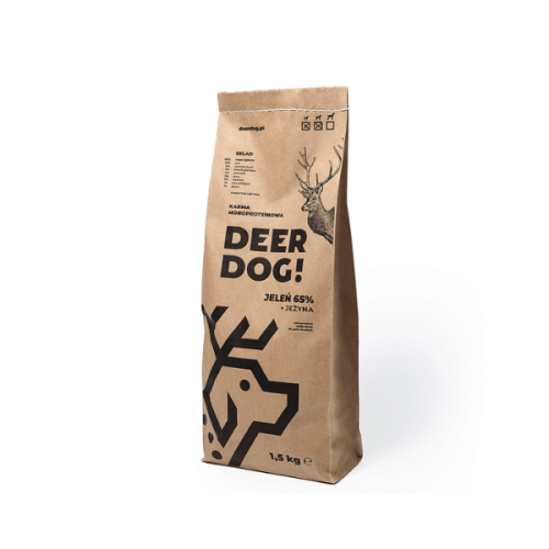 DEER DOG Jeleń z jeżyną - karma sucha monoproteinowa dla dużych psów (1).png