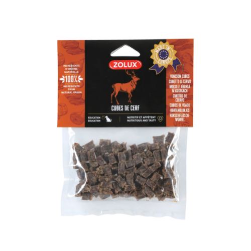 ZOLUX  Kostki z jelenia - przysmaki dla psa - 100 g.png