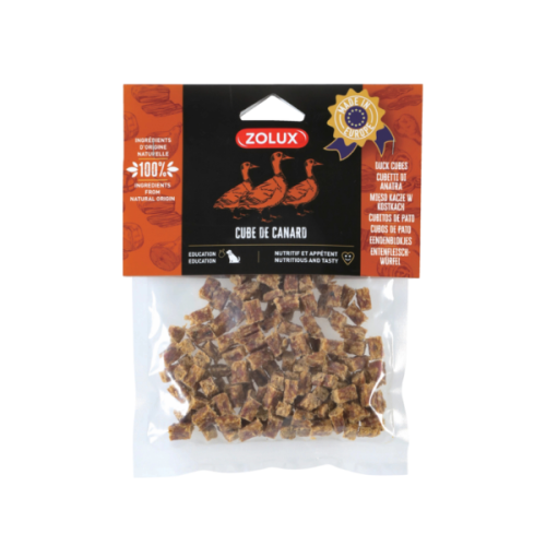 ZOLUX  Kostki z kaczki - przysmaki dla psa - 100 g.png