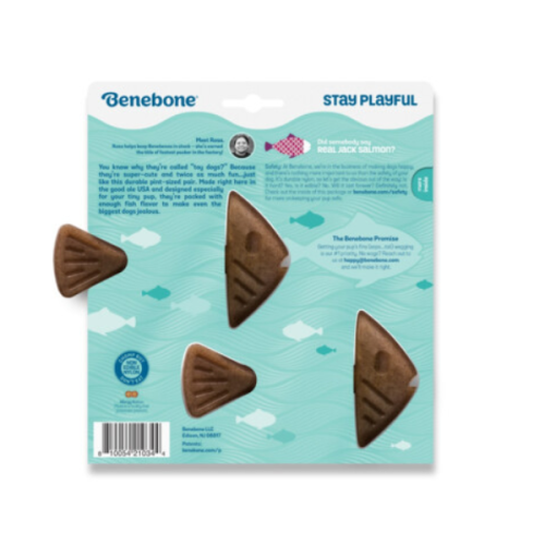 Zabawka - gryzak Benebone Fishbone TINY dla małych psów (2).png