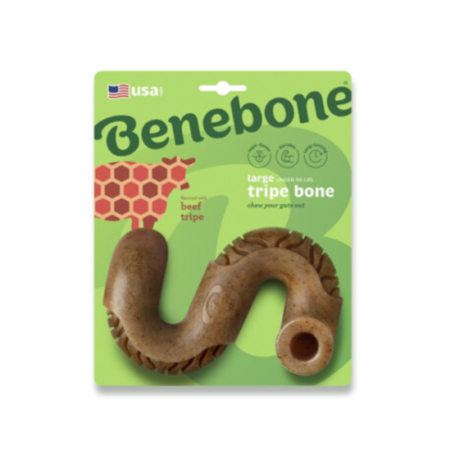 Zabawka - gryzak Benebone TRIPE BONE - smak flaków wołowych  (2).png