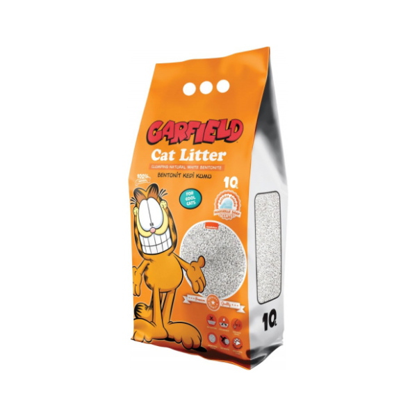 GARFIELD Żwirek bentonitowy dla kota - mydło marsylskie - 10 l.png