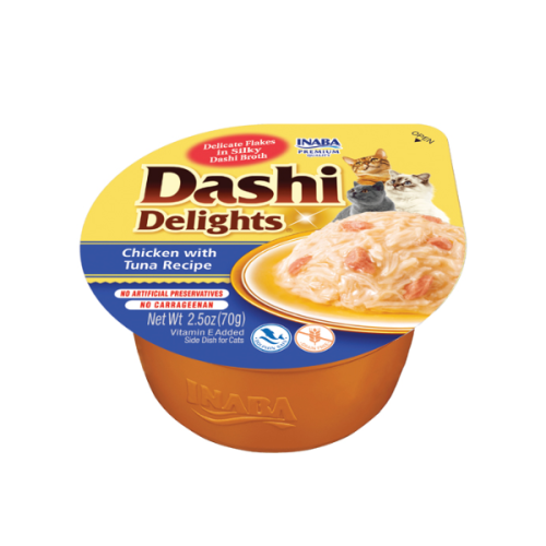 INABA CAT DASHI DELIGHTS kurczak z tuńczykiem - karma uzupełniająca dla kota - 70 g.png