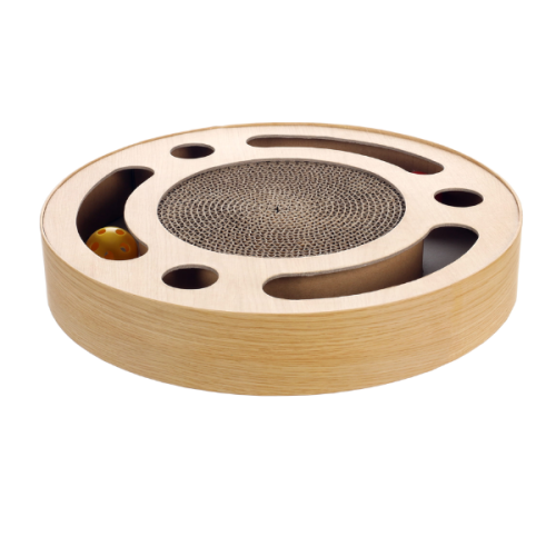 FLAMINGO ZABAWKA DLA KOTA Z DRAPAKIEM CRABI CIRCLE (1).png