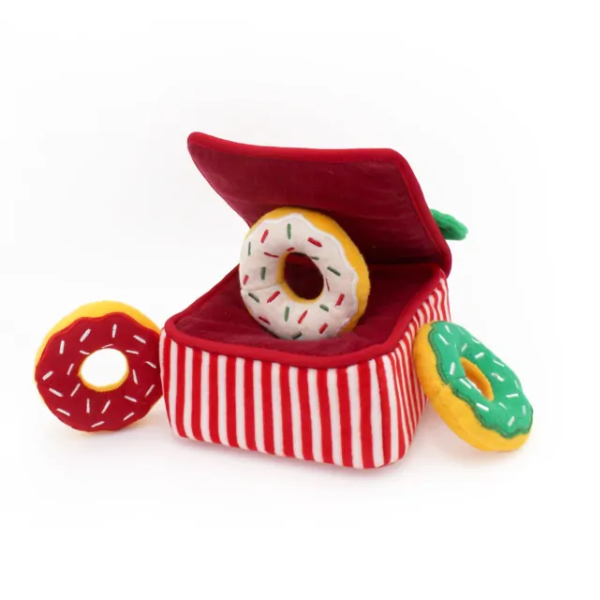 ZIPPYPAWS ZABAWKA PLUSZOWA -  NORKA DONUTY ŚWIĄTECZNE (3).png