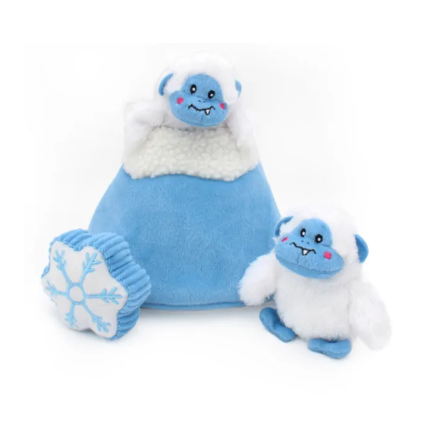 ZIPPYPAWS Zabawka pluszowa dla psów -  NORKA YETI  (2).png