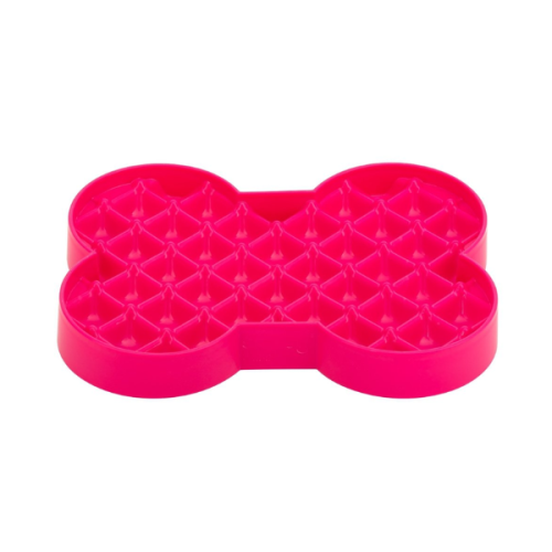 LICKIMAT Miska spowalniająca jedzenie dla małych psów SMALL SLODOG® - kolor różowy (2).png