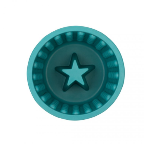 LICKIMAT Miska - garnuszek spowalniający jedzenie dla psów YOGGIE POT - kolor turkusowy (2).png