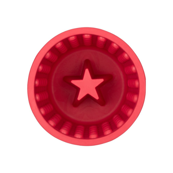 LICKIMAT Miska - garnuszek spowalniający jedzenie dla psów YOGGIE POT- kolor różowy (2).png