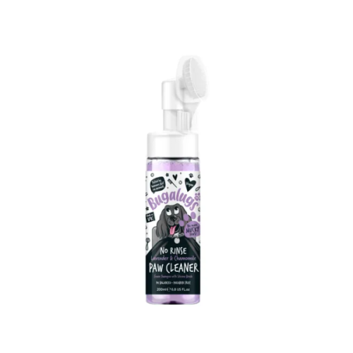 BUGALUGS  Pianka do czyszczenia łap psa - bez spłukiwania - lawenda z rumiankiem No Rinse Lavender &amp; Chamomile Paw Cleaner - 200 ml.png