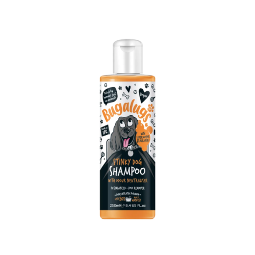 BUGALUGS Szampon usuwający nieprzyjemne zapachy dla psa Stinky Dog Shampoo - 250 ml.png