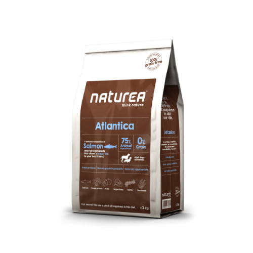 NATUREA GRAINFREE ATLANTICA  SALMON Karma bezzbożowa z łososiem dla dorosłych psów wszystkich ras - 1,6 kg (2).png