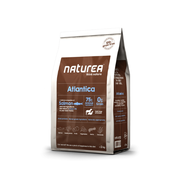NATUREA GRAINFREE ATLANTICA  SALMON Karma bezzbożowa z łososiem dla dorosłych psów wszystkich ras - 1,6 kg (2).png