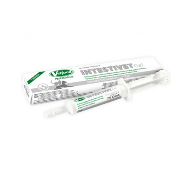 VETFOOD INTESTIVET GEL Preparat przeznaczony dla psów i kotów z chorobami przewodu pokarmowego - 15 ml.jpg