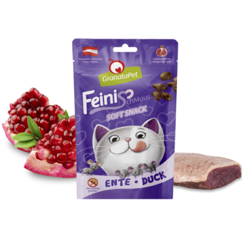GranataPet Przysmaki bezzbożowe z kaczką dla kota - 50 g (1).png