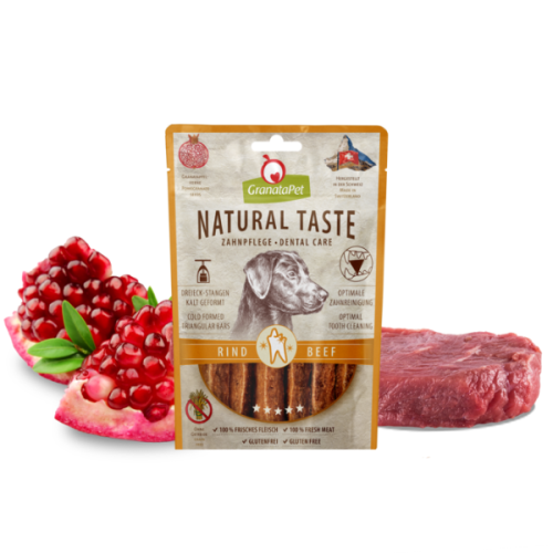 GranataPet Przysmaki naturalne dentystyczne - paski z wołowiny dla psa - 70 g  (1).png