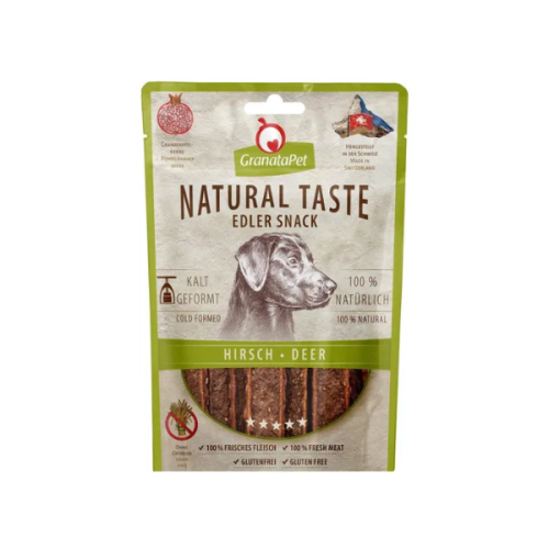 GranataPet Przysmaki naturalne - paski z jelenia dla psa - 90 g (2).png