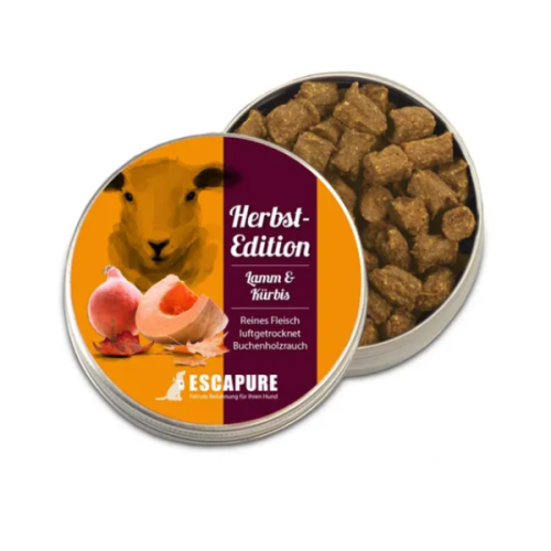 Escapure Przysmaki naturalne -  jagnięcina z dynią dla psów - 50 g.png