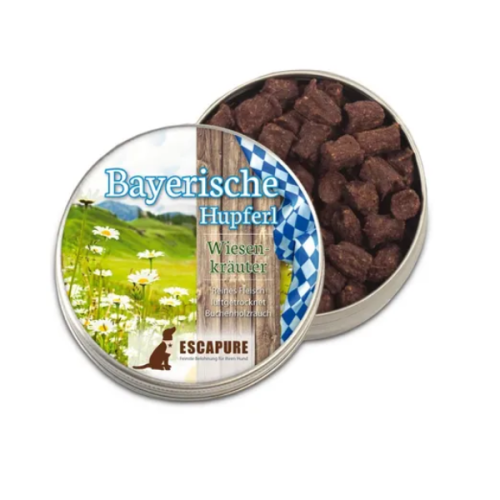 Escapure Przysmaki naturalne - kaczka z ziołami dla psów - 50 g.png