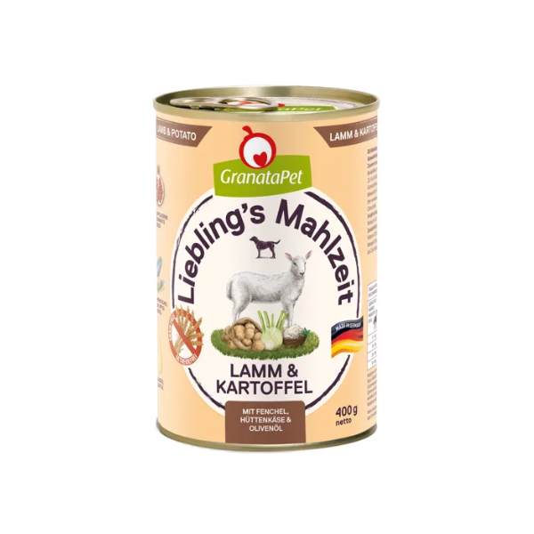 GRANATAPET Karma mokra bezzbożowa dla psa - jagnięcina i ziemniaki (3).png