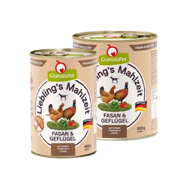 GRANATAPET Karma mokra bezzbożowa dla psa - bażant i drób (4).png