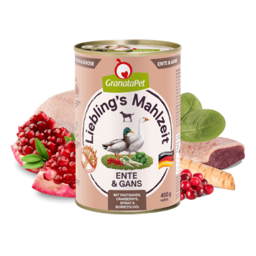 GRANATAPET Karma mokra bezzbożowa dla psa - kaczka i gęś (1).png