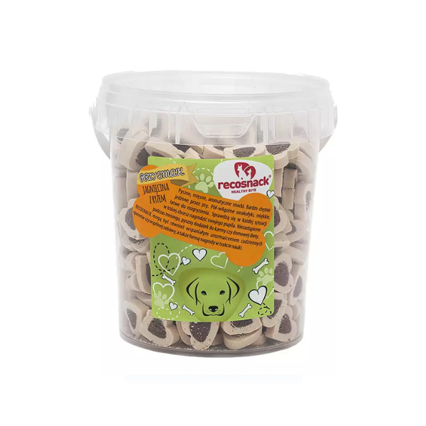 RECOSNACK Przysmak z jagnięciny z ryżem dla psów - 500 g.png