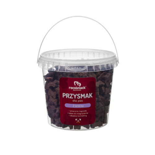 RECOSNACK Przysmak z królika dla psów - 500 g.png