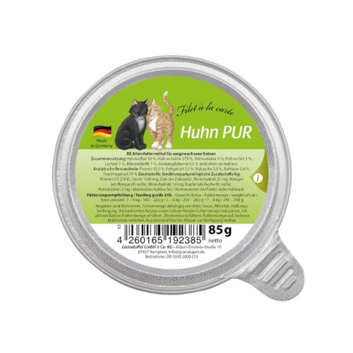 GRANATAPET Karma mokra - kurczak - fileciki w sosie własnym dla kota - Filet à la carte (3).png