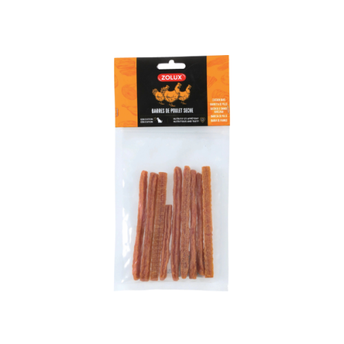 ZOLUX  Batoniki z suszonego mięsa kurczaka - przysmak naturalny dla psów - 100 g.png