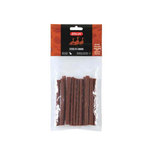 ZOLUX Pałeczki z kaczki - przysmak naturalny dla psów - 100 g.png