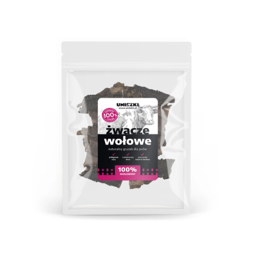 UNISZKI Żwacze wołowe - naturalne gryzaki dla psa - 100g (1).png