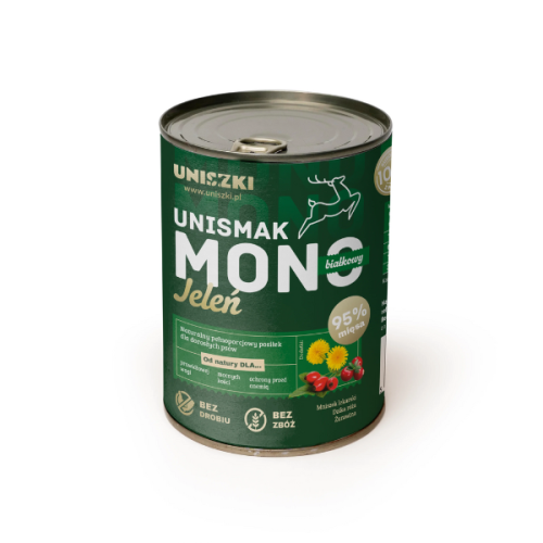 UNISZKI Karma monobiałkowa z jeleniem 400 g.png