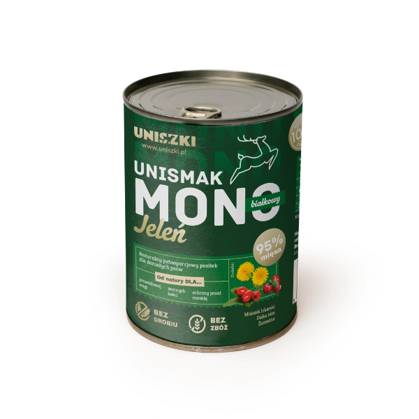 UNISZKI Karma monobiałkowa z jeleniem 400 g.png