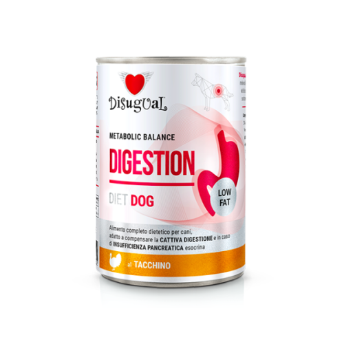 DISUGUAL DIET DIGESTION LOW FAT  Karma dla psów z problemami trawiennymi i przewlekłą niewydolnością trzustki dla psów -  indyk.png