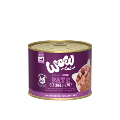 WOW CAT SENIOR Karma pełnoporcjowa - drób z kaczką dla starszych kotów - 200 g.png
