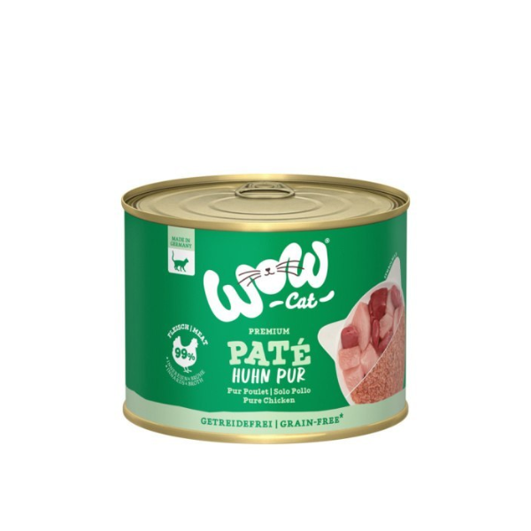 WOW CAT Karma pełnoporcjowa - kurczak dla dorosłych kotów - 200 g.png