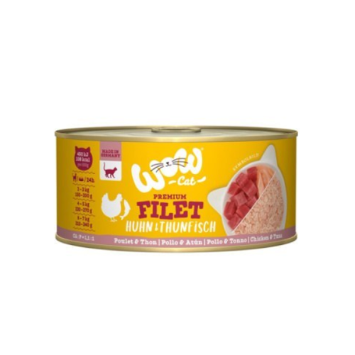WOW CAT Filety z kurczaka i tuńczykiem dla kota - 70 g (1).png