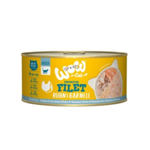 WOW CAT Filety z kurczaka z krewetkami dla kota - 70 g 