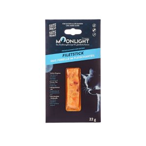 MOONLIGHT DINNER Filety z pstrąga - przysmaki dla kota - 22 g