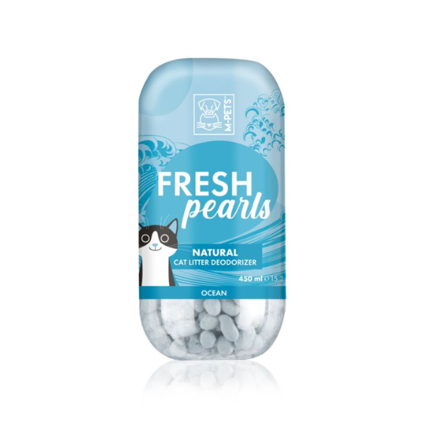 M-PETS Granulki aromatyzujące do kuwet FRESH Pearls - OCEAN - zapach morski.png
