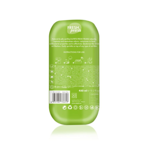 M-PETS Granulki aromatyzujące do kuwet FRESH Pearls - GRASS - zapach trawy  (2).png
