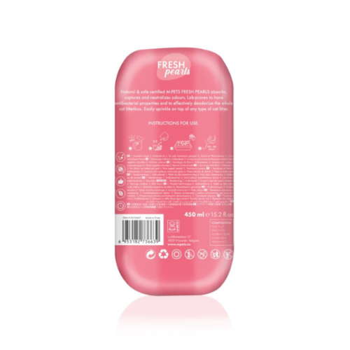 M-PETS Granulki aromatyzujące do kuwet FRESH Pearls - FLORAL - zapach kwiatowy (1).png