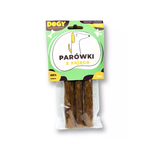 DOGY Parówki z zająca - przysmaki dla psa - 3 szt..png