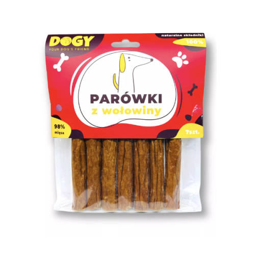 DOGY Parówki z wołowiny - przysmaki dla psa - 7 szt (1).png