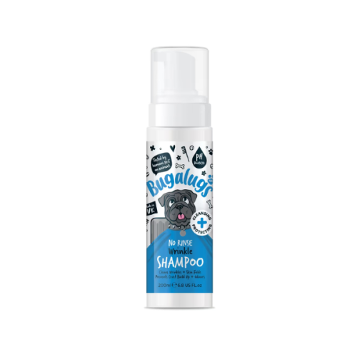 Bugalugs Szampon z chlorheksydyną do pielęgnacji fałd skórnych dla psa i kota - bez spłukiwania - 200 ml.png