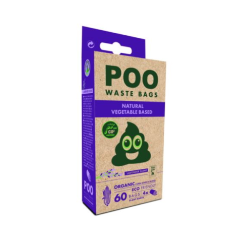 M- PETS POO Woreczki na psie odchody - lawenda - 60 szt. .png