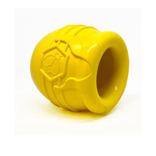 SODAPUP Garnuszek miodu HONEY POT - zabawka na przysmaki dla psa - kolor żółty (2).png
