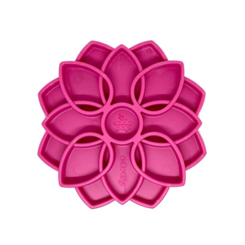 SODAPUP Mata i miska spowalniająca MANDALA dla psów - kolor różowy (1).png